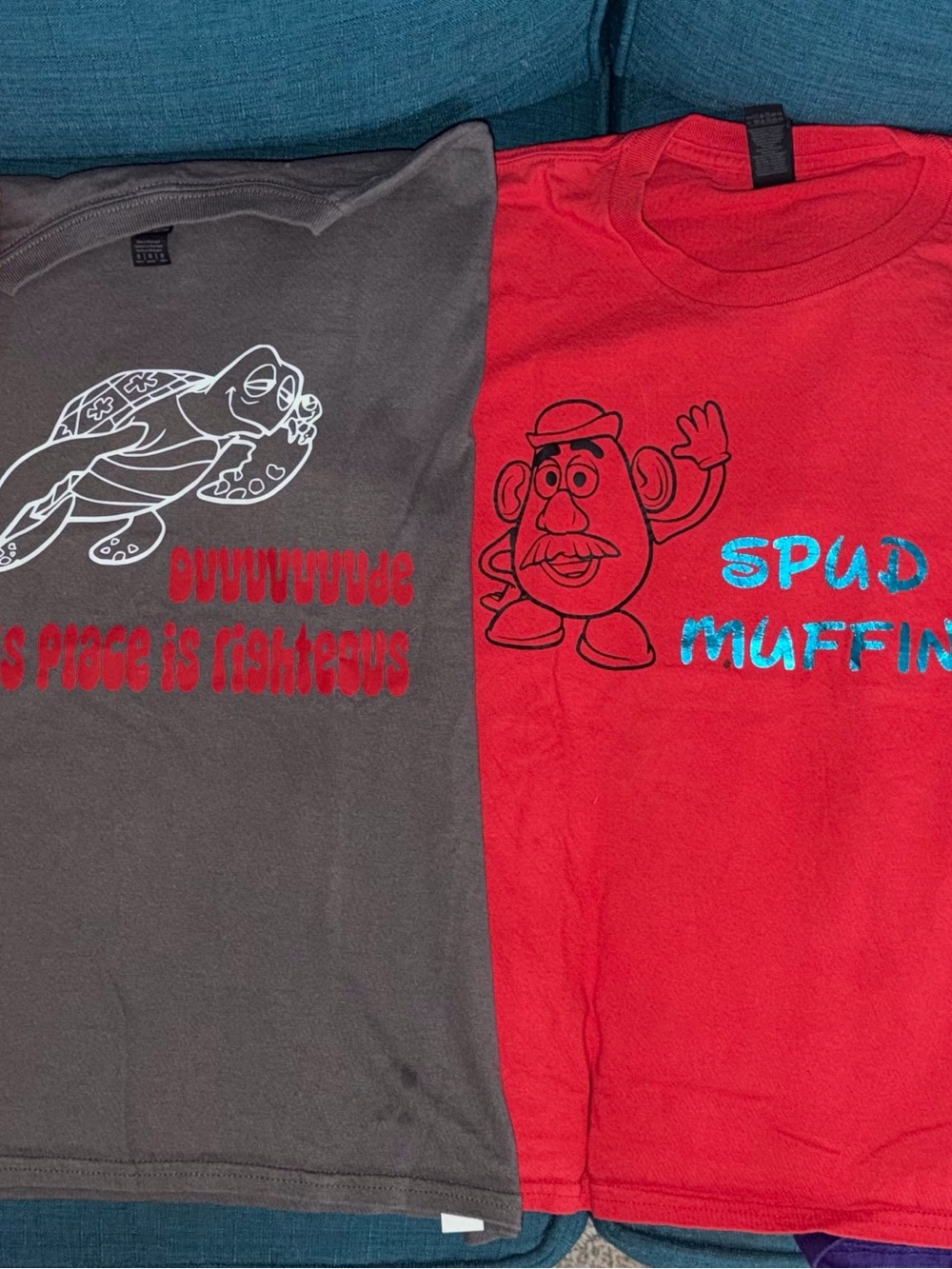 Disney world custom vacation t-shirt lot boys size Medium